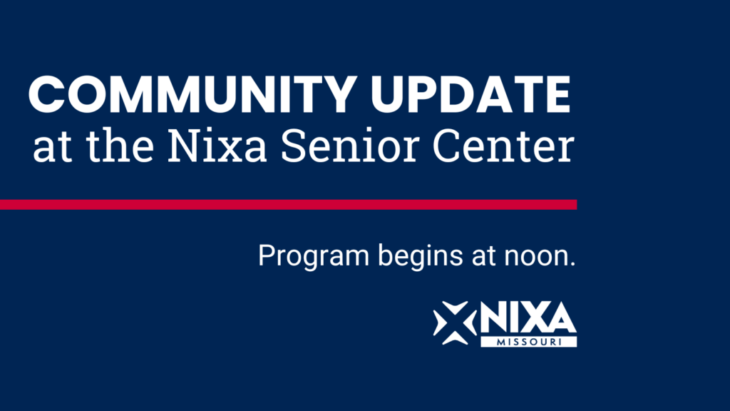 Community Update at the Nixa Senior Center